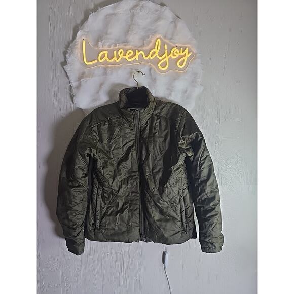 Columbia Puffer Jacket Coat Womens Olive Green Titanium Interchange Size Large - Picture 1 of 8